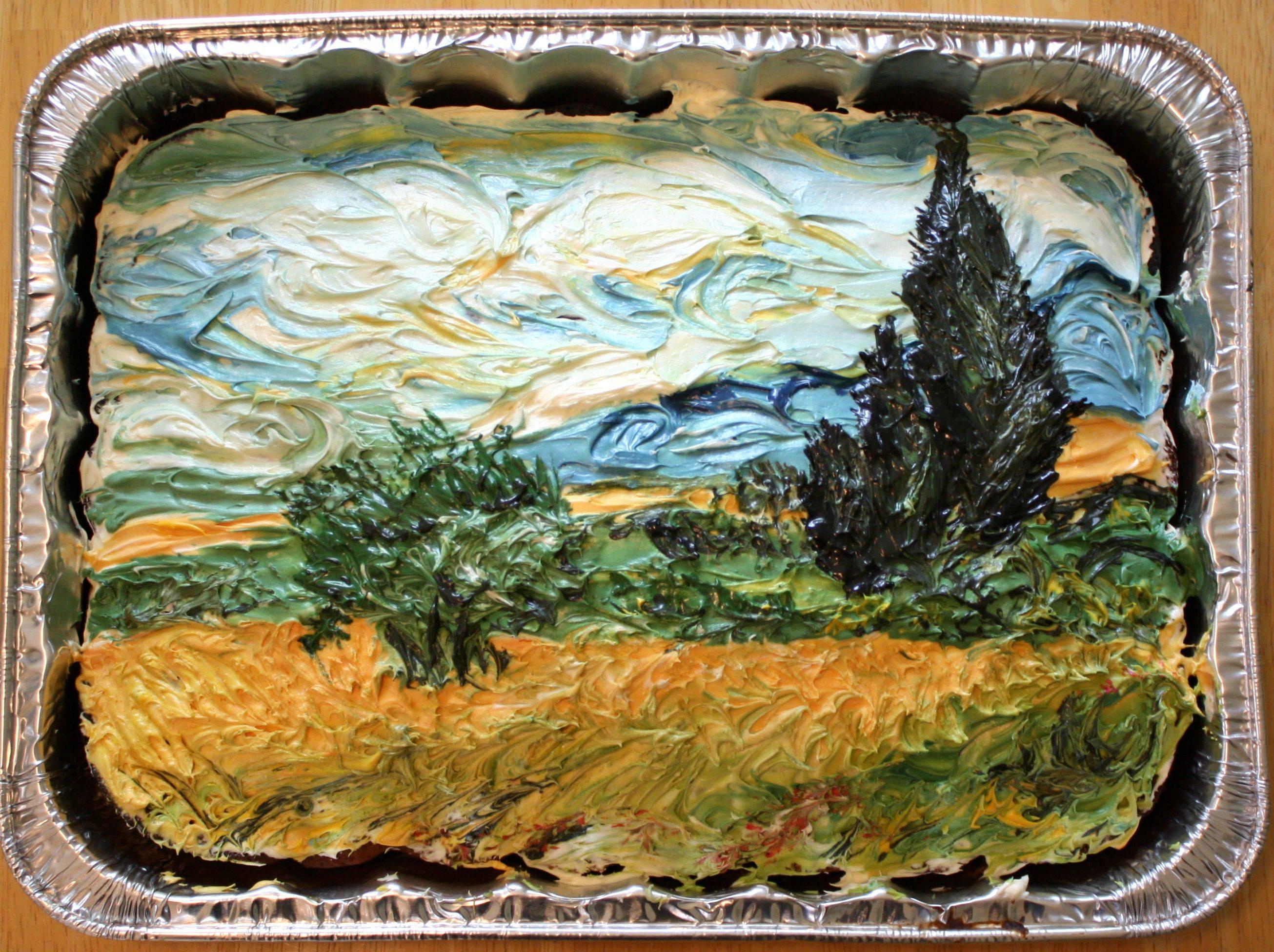 Van Gogh Cake