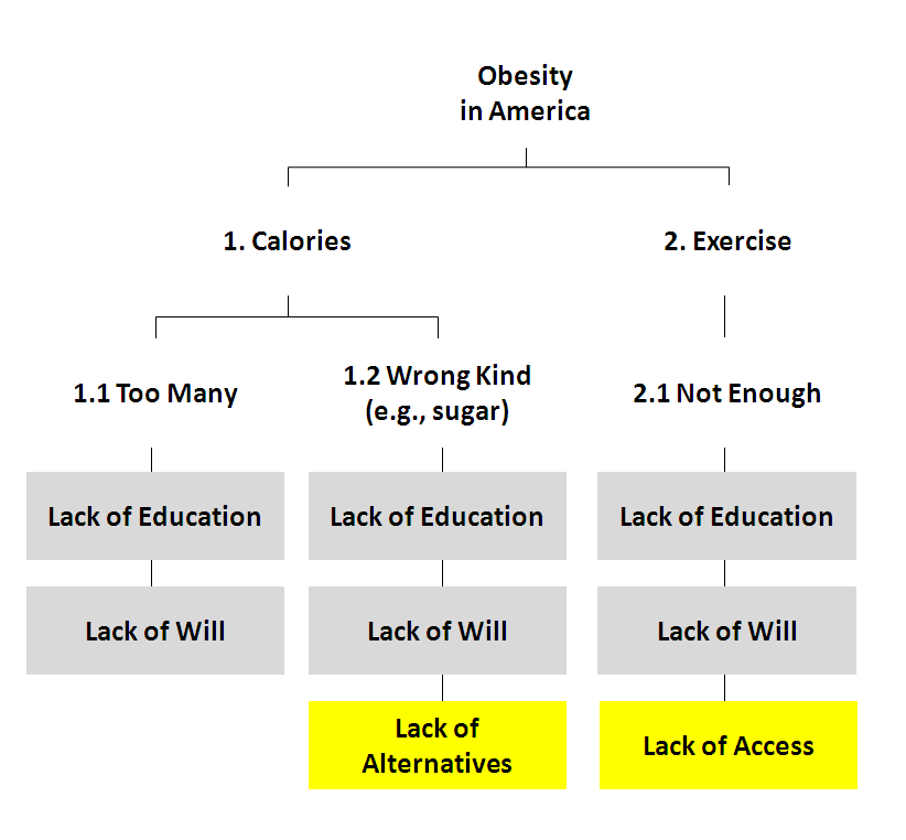 Root Cause of Obesity