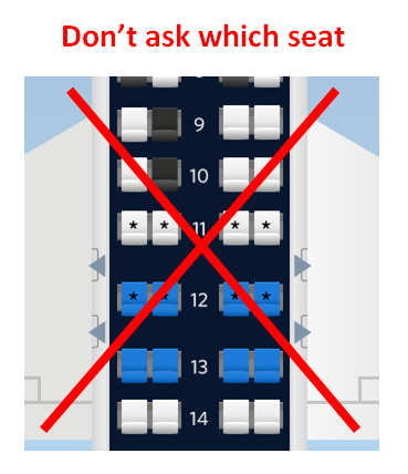 dont pick your seat